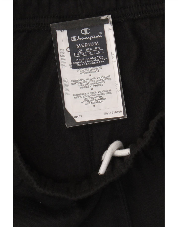 Champion Mens Graphic Sport Shorts Medium  Black Cotton