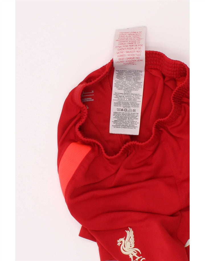 Nike Boys Liverpool Sport Shorts 5-6 Years Medium Red Colourblock Polyester