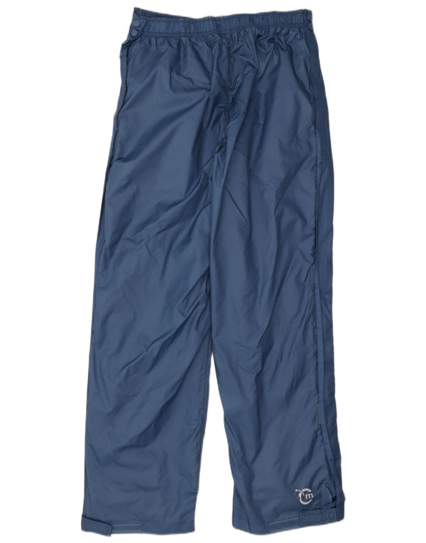 Vintage Womens Windbreaker Trousers UK 18 XL Navy Blue Polyamide