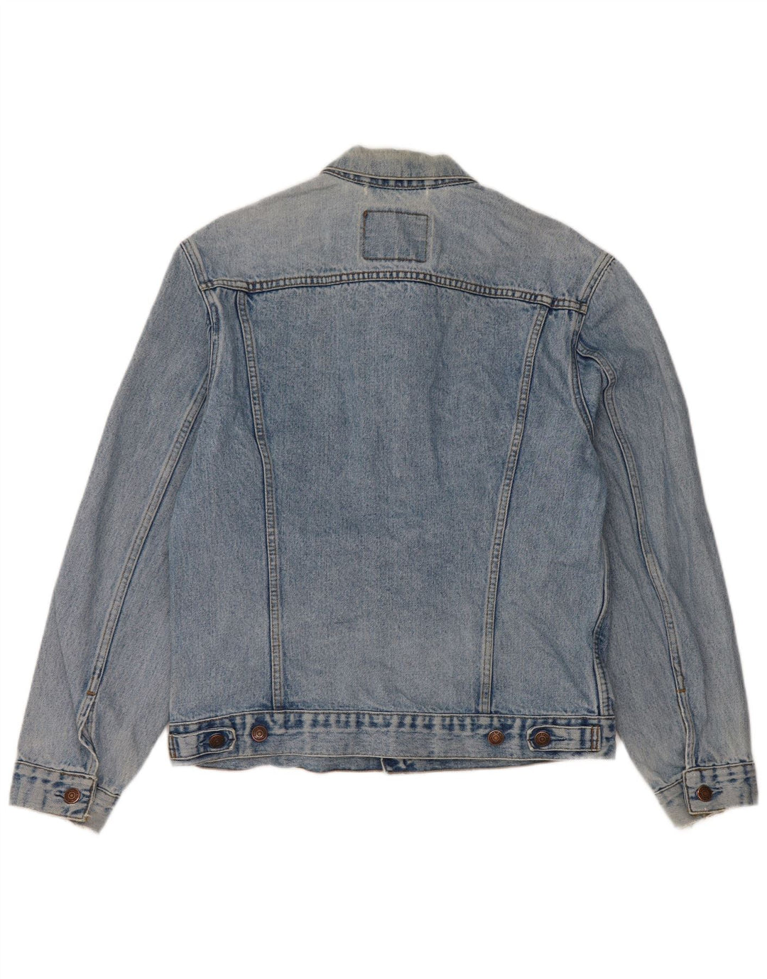 Levi's Mens Denim Jacket UK 38 Medium Blue Cotton