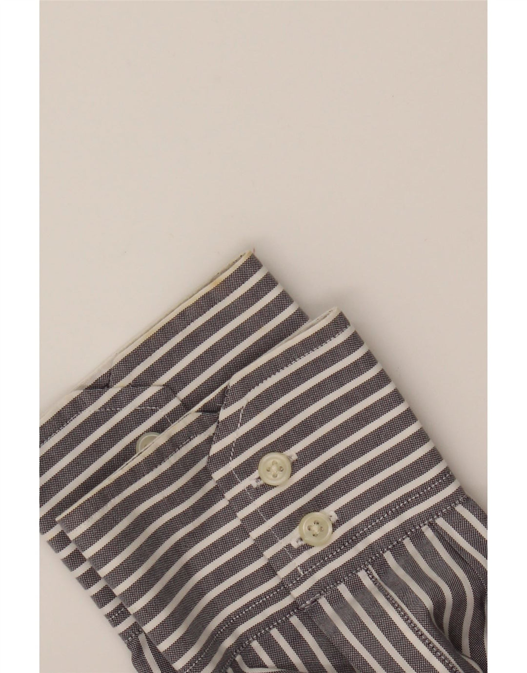 TOMMY HILFIGER Mens Shirt Large Grey Pinstripe Cotton Vintage Tommy Hilfiger and Second-Hand Tommy Hilfiger from Messina Hembry 