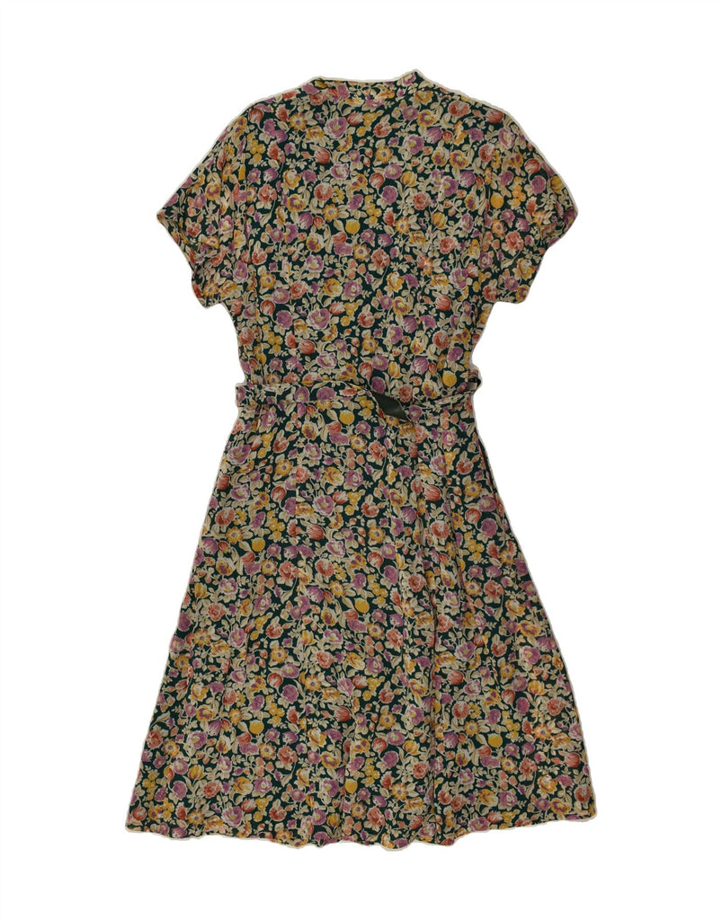 MARKWALD Womens Basic Dress UK 12 Medium  Multicoloured Floral | Vintage MARKWALD | Thrift | Second-Hand MARKWALD | Used Clothing | Messina Hembry 