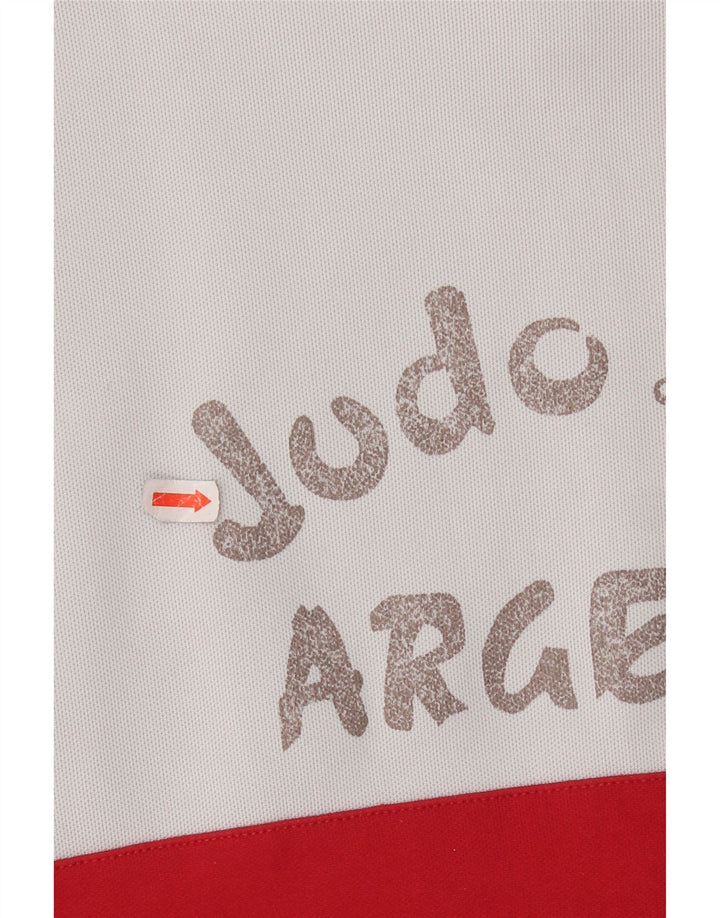 Adidas Mens Graphic Tracksuit Top Jacket XL Black Colourblock Cotton