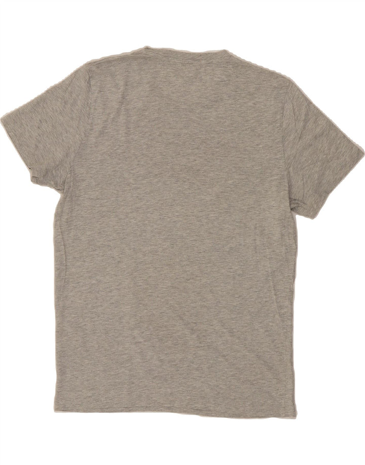 JACK & JONES Mens Regular Fit Graphic T-Shirt Top Large Grey Cotton Vintage Jack & Jones and Second-Hand Jack & Jones from Messina Hembry 