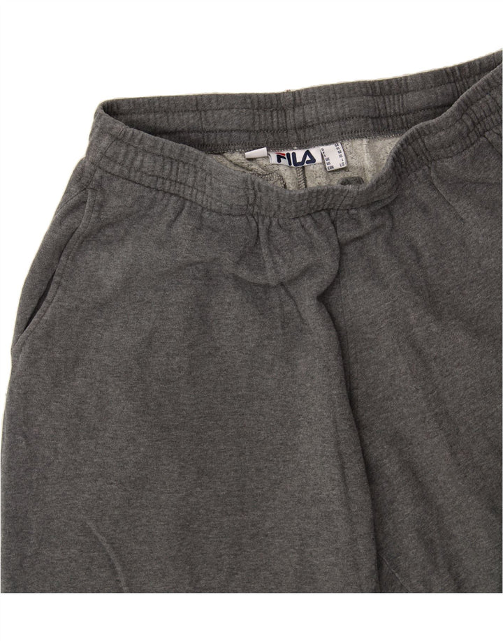 FILA Mens Tracksuit Trousers Joggers XL  Grey Cotton Vintage Fila and Second-Hand Fila from Messina Hembry 
