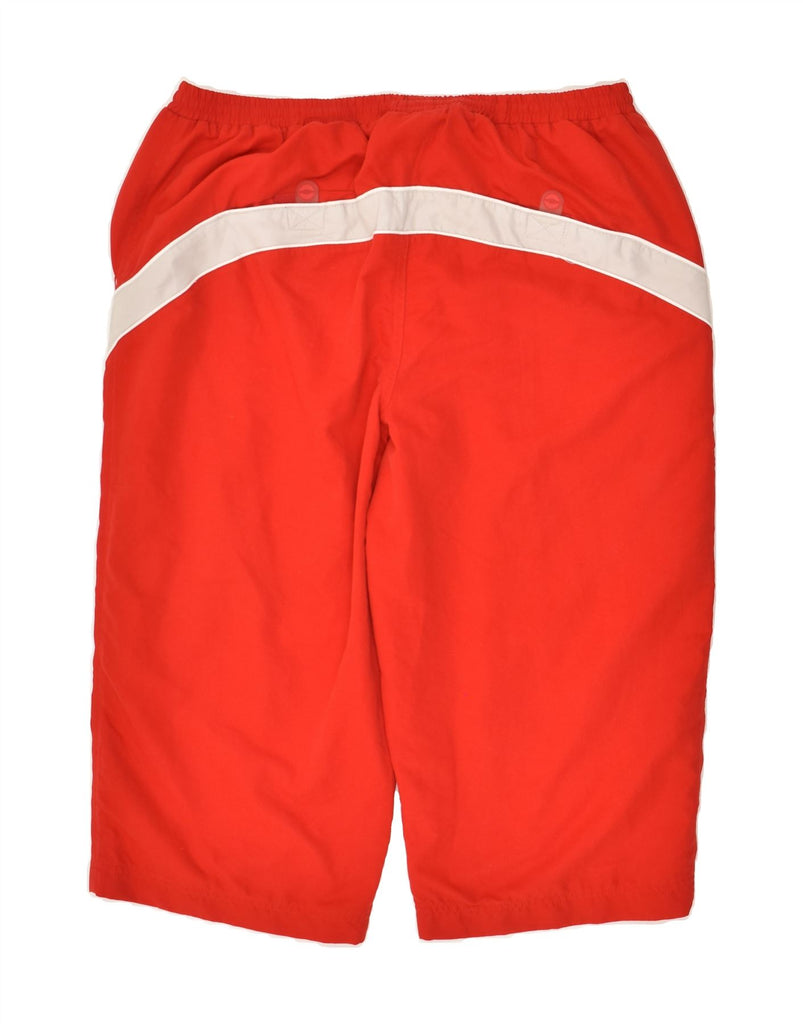 UMBRO Mens Sport Shorts Large Red Polyester | Vintage Umbro | Thrift | Second-Hand Umbro | Used Clothing | Messina Hembry 