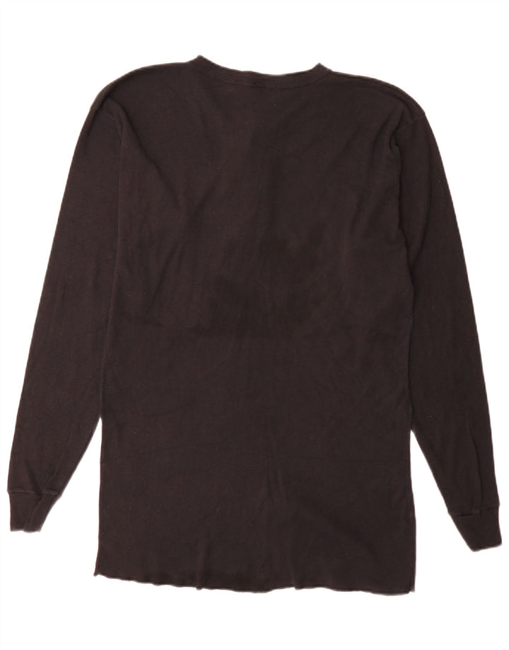 Dickies Mens Top Long Sleeve XL Black Cotton