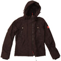 Superdry Womens Windcheater Hooded Windbreaker Jacket UK 10 Small Black