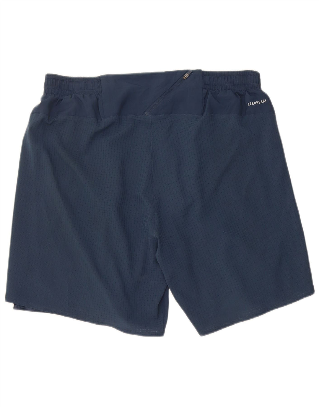 Adidas Mens Aeroready Sport Shorts Large  Navy Blue Polyester