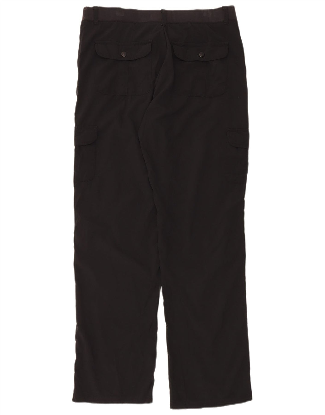 Lee Womens Relaxed Fit Cargo Trousers US 8 Medium W32 L32 Black Polyester