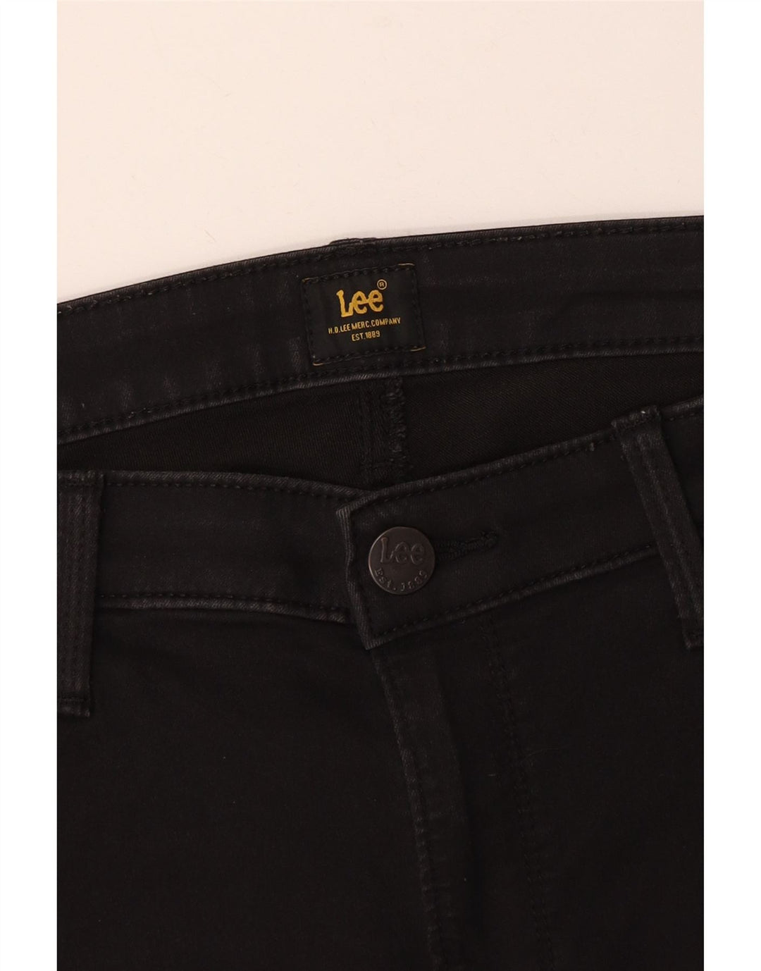Lee Womens Skinny Jeans W32 L30 Black