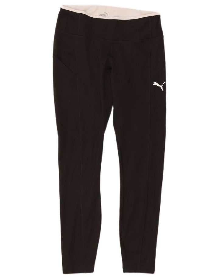 Puma Womens Leggings UK 10 Small  Black