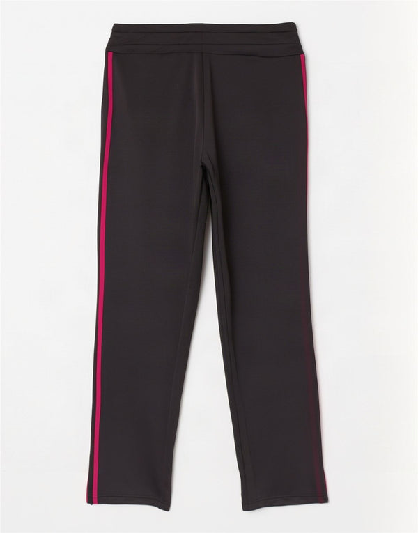 Adidas Womens Tracksuit Trousers UK 14 Large Grey Polyester
