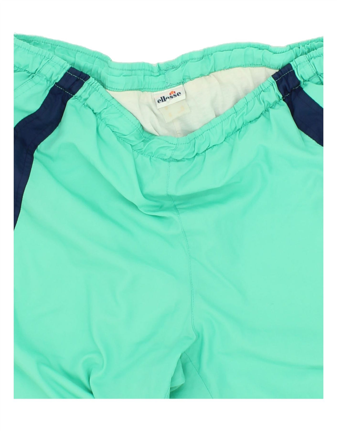 ELLESSE Mens Tracksuit Trousers Large Turquoise Colourblock Polyester Vintage Ellesse and Second-Hand Ellesse from Messina Hembry 