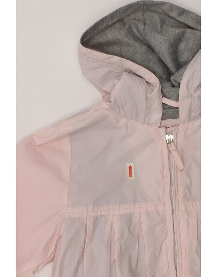 CHAMPION Baby Girls Hooded Rain Jacket 18-24 Months Large  Pink Polyamide | Vintage Champion | Thrift | Second-Hand Champion | Used Clothing | Messina Hembry 