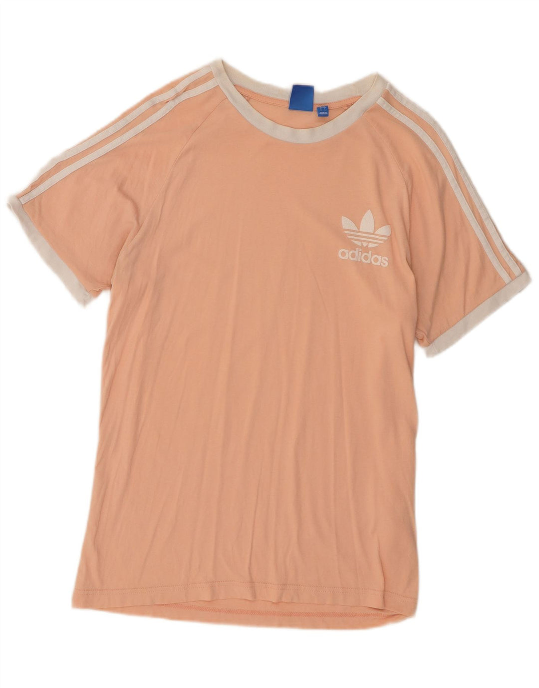 Adidas Mens T-Shirt Top Large Pink Cotton