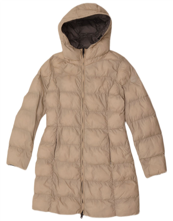 Colmar Womens Hooded Padded Coat IT 42 Medium White Polyamide