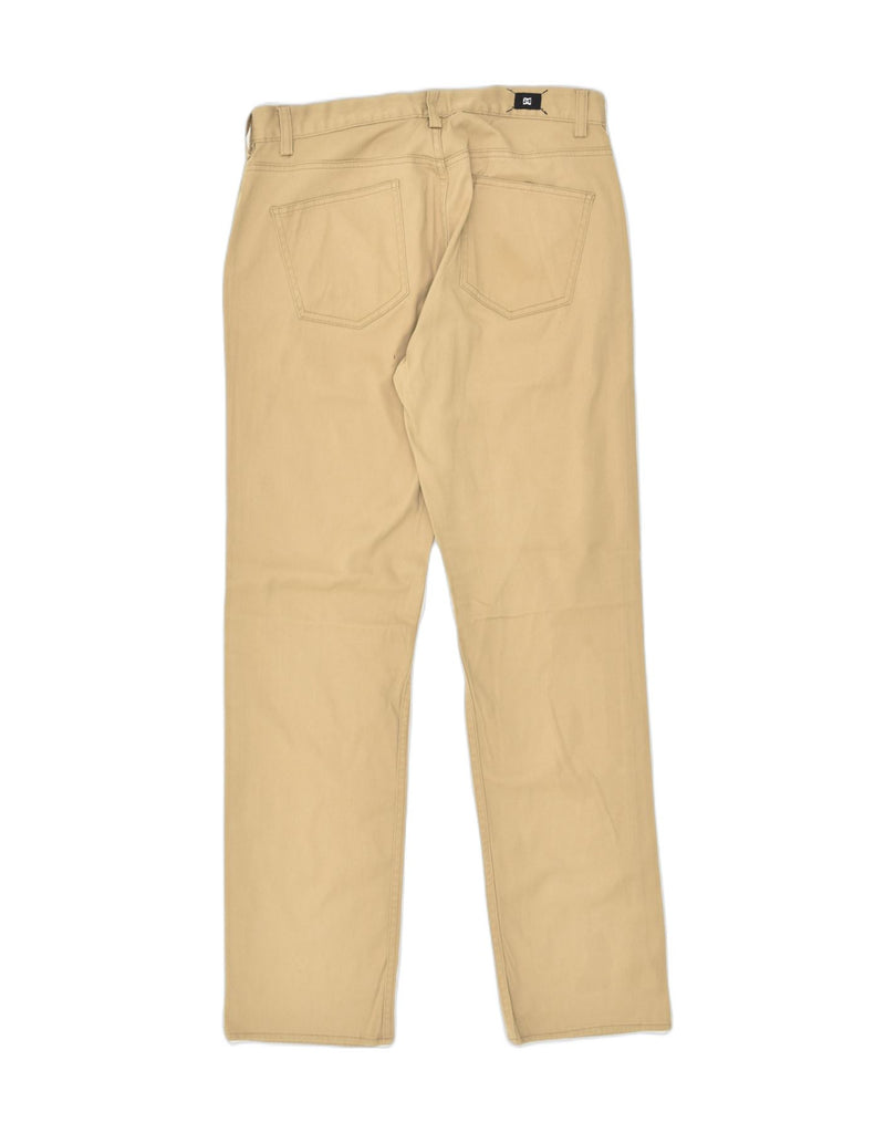 DC Mens Straight Chino Trousers W32 L31 Beige Cotton | Vintage DC | Thrift | Second-Hand DC | Used Clothing | Messina Hembry 