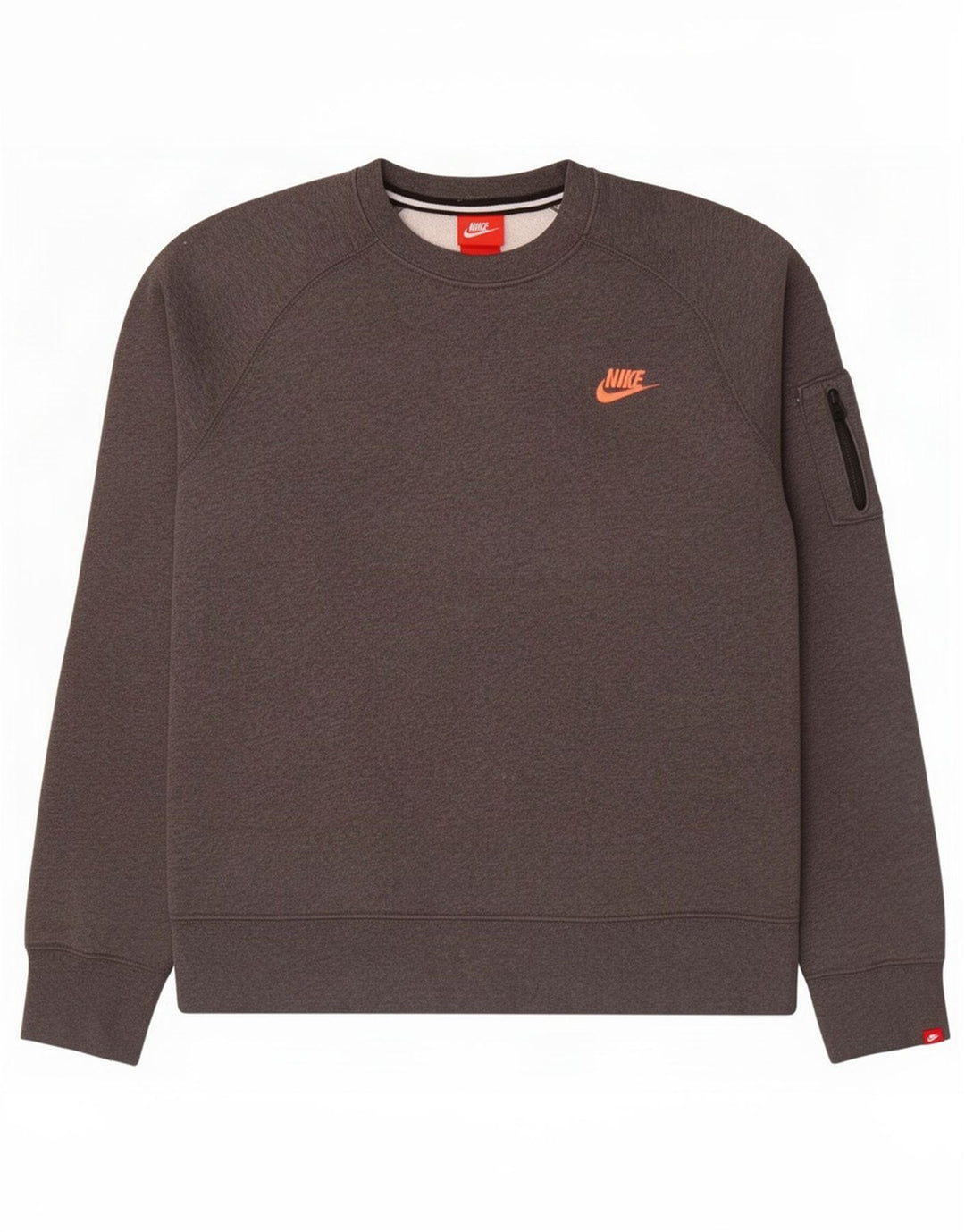 Nike Mens Sweatshirt Jumper Medium Grey Cotton