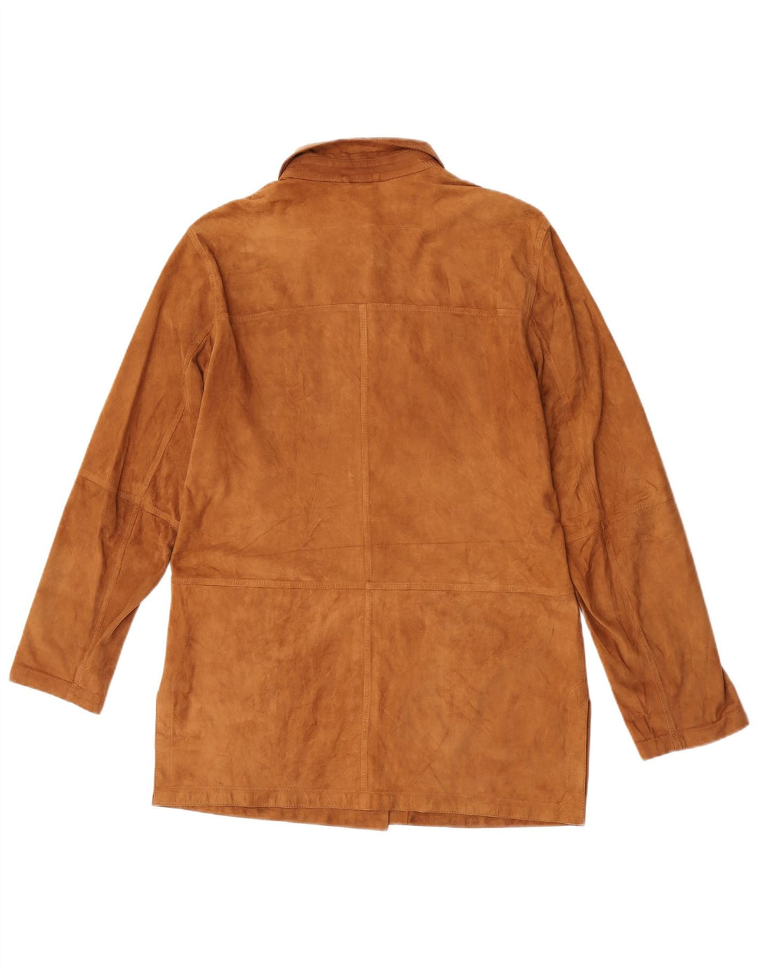 Mabrun Womens Suede Jacket IT 48 XL Beige