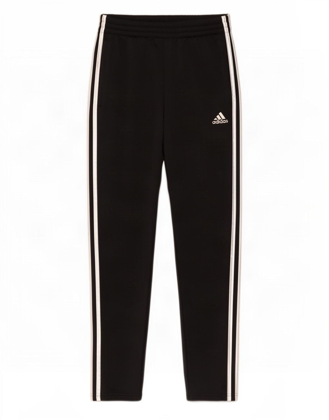 Adidas Boys Tracksuit Trousers 12-13 Years Large Black Polyester