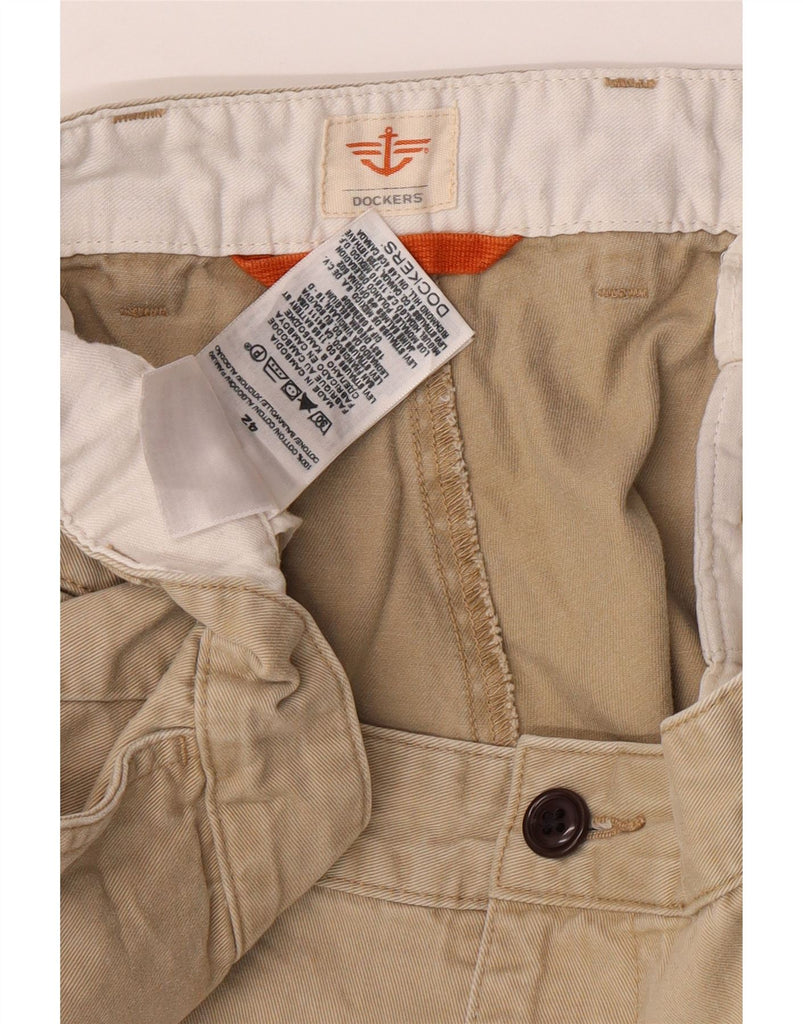 DOCKERS Mens Chino Shorts W42 2XL Beige Cotton Vintage Dockers and Second-Hand Dockers from Messina Hembry 