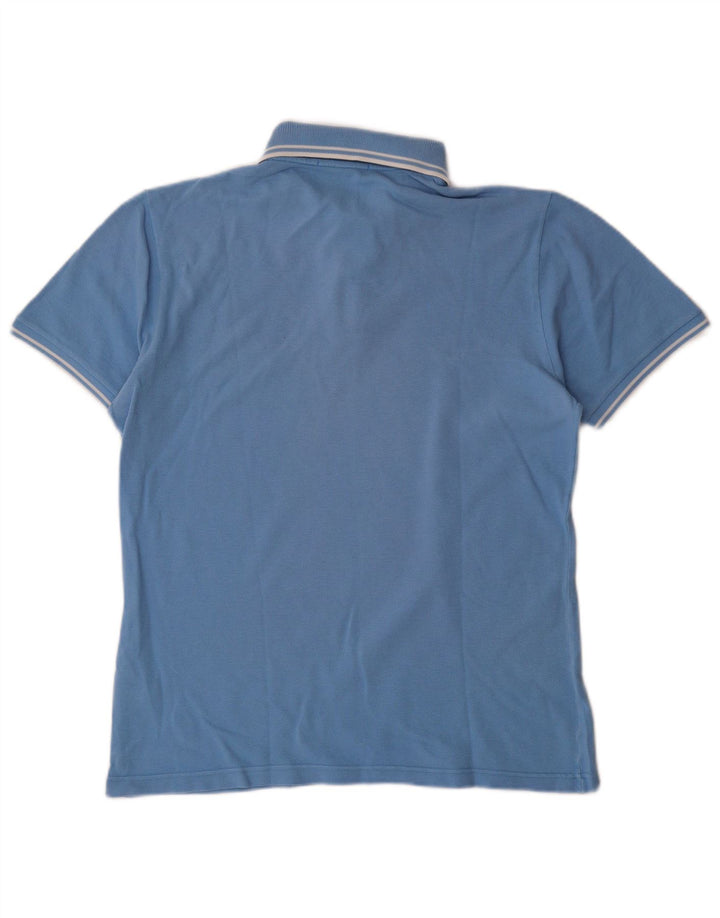 Fred Perry Mens Polo Shirt Medium Blue Cotton
