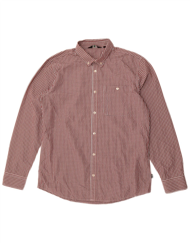 Rohan Mens Shirt Large Red Check Polyester
