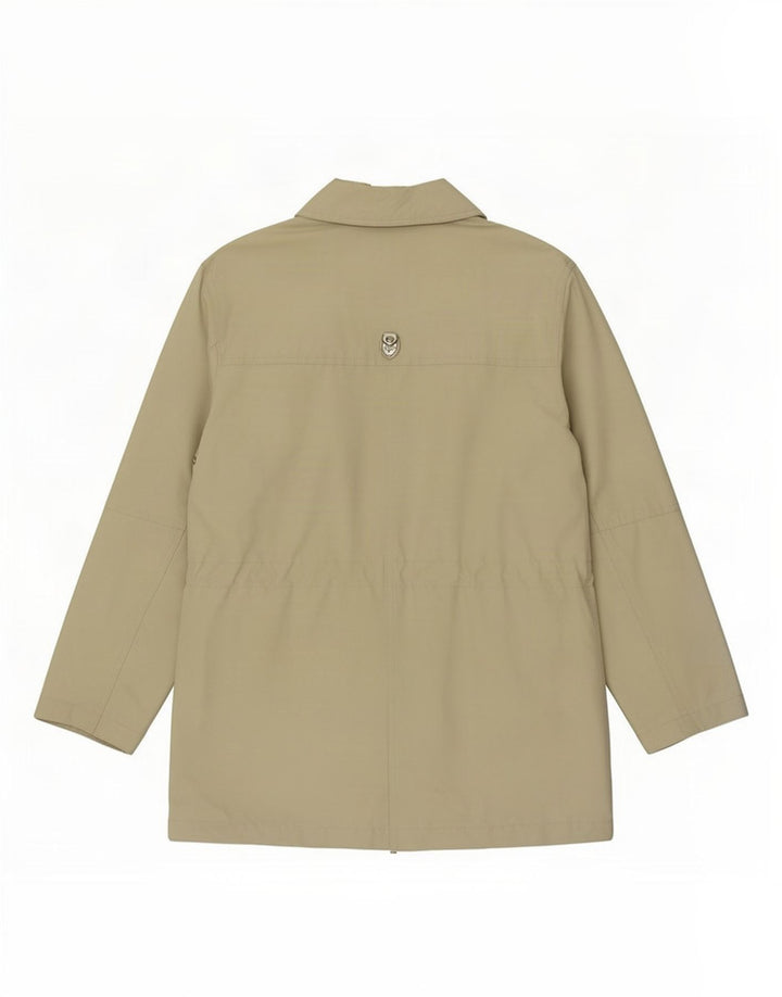 Piero Guidi Womens Utility Jacket UK 12 Medium Beige Nylon