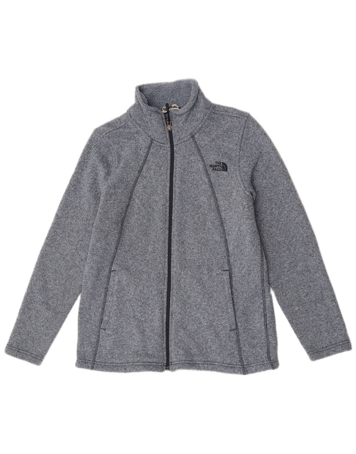 The North Face Womens Tracksuit Top Jacket UK 16 Large Blue Polyester