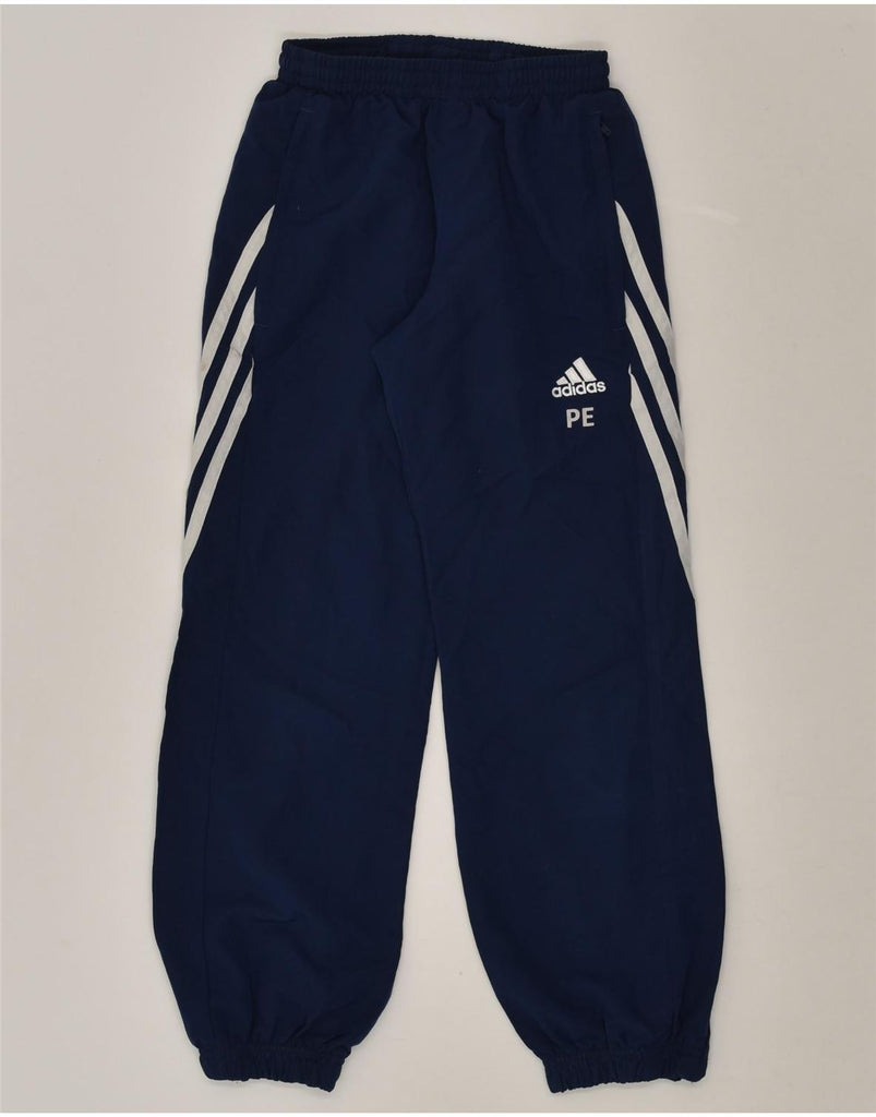 ADIDAS Boys Tracksuit Trousers Joggers 9-10 Years Medium Navy Blue | Vintage Adidas | Thrift | Second-Hand Adidas | Used Clothing | Messina Hembry 