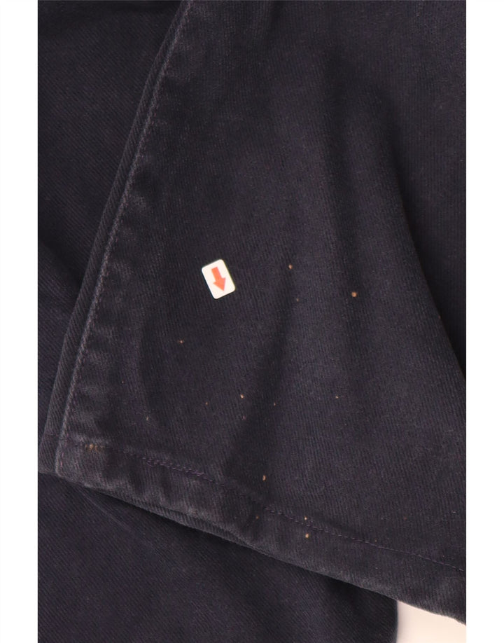Levi's Mens 551 Straight Jeans W34 L30 Navy Blue Cotton