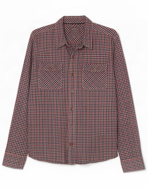 Fat Face Mens Slim Fit Shirt Large Multicoloured Gingham Cotton