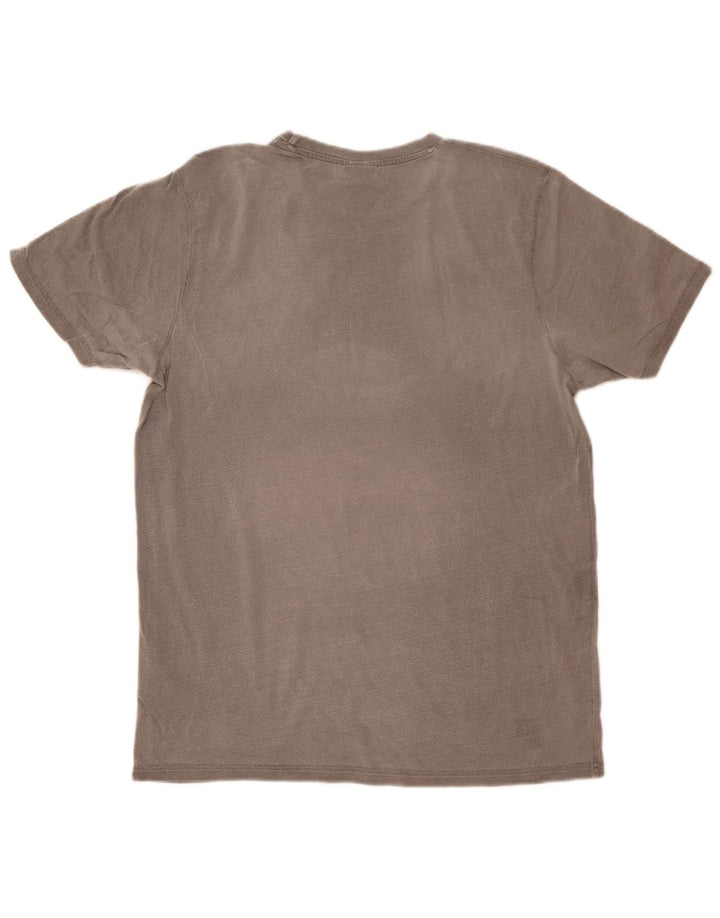 Ellesse Mens T-Shirt Top Large Grey Cotton