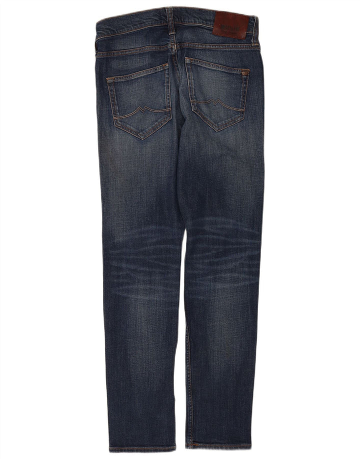 Mustang Womens Slim Jeans W29 L32 Blue Cotton