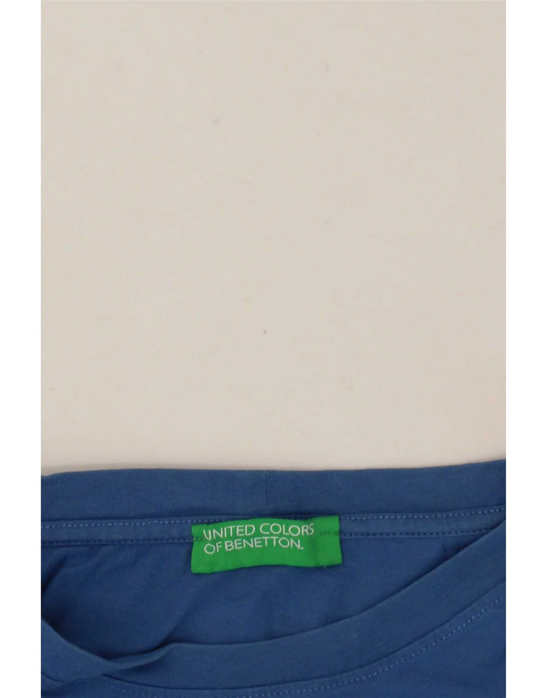 Benetton Womens T-Shirt Top UK 16 Large Blue