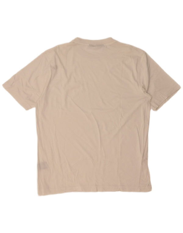 Fila Mens T-Shirt Top XL White Cotton