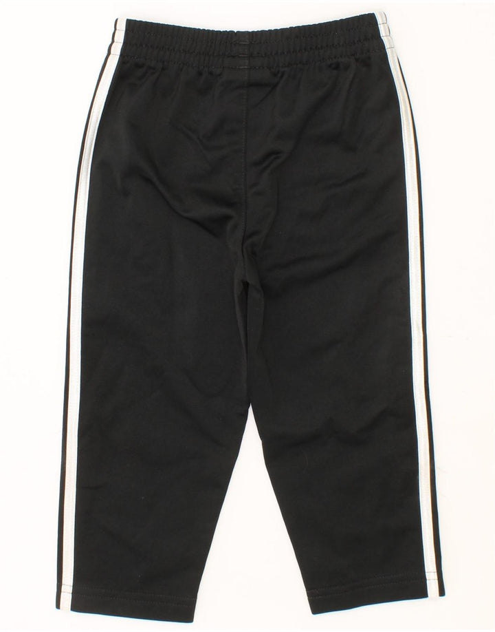 ADIDAS Baby Boys Tracksuit Trousers 12-18 Months Black Polyester Vintage Adidas and Second-Hand Adidas from Messina Hembry 