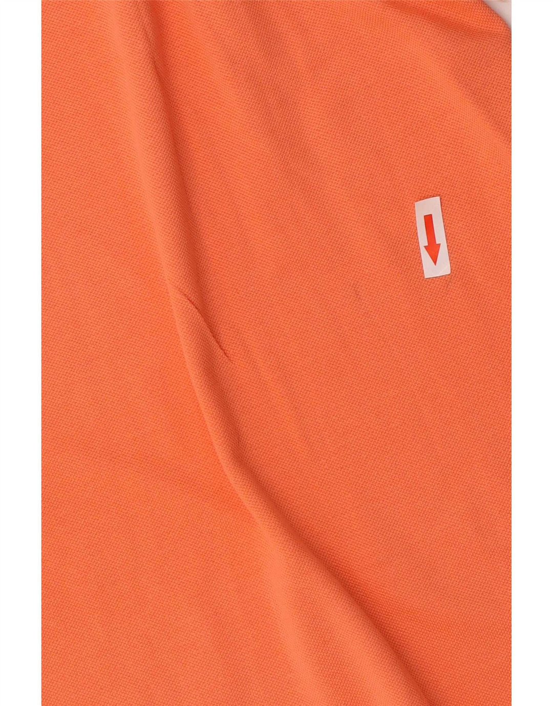 Sergio Tacchini Mens Polo Shirt XL Orange Cotton