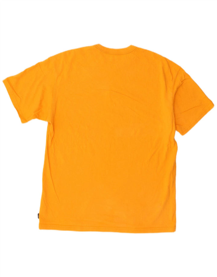 Nike Mens Loose Fit T-Shirt Top Medium Orange Cotton