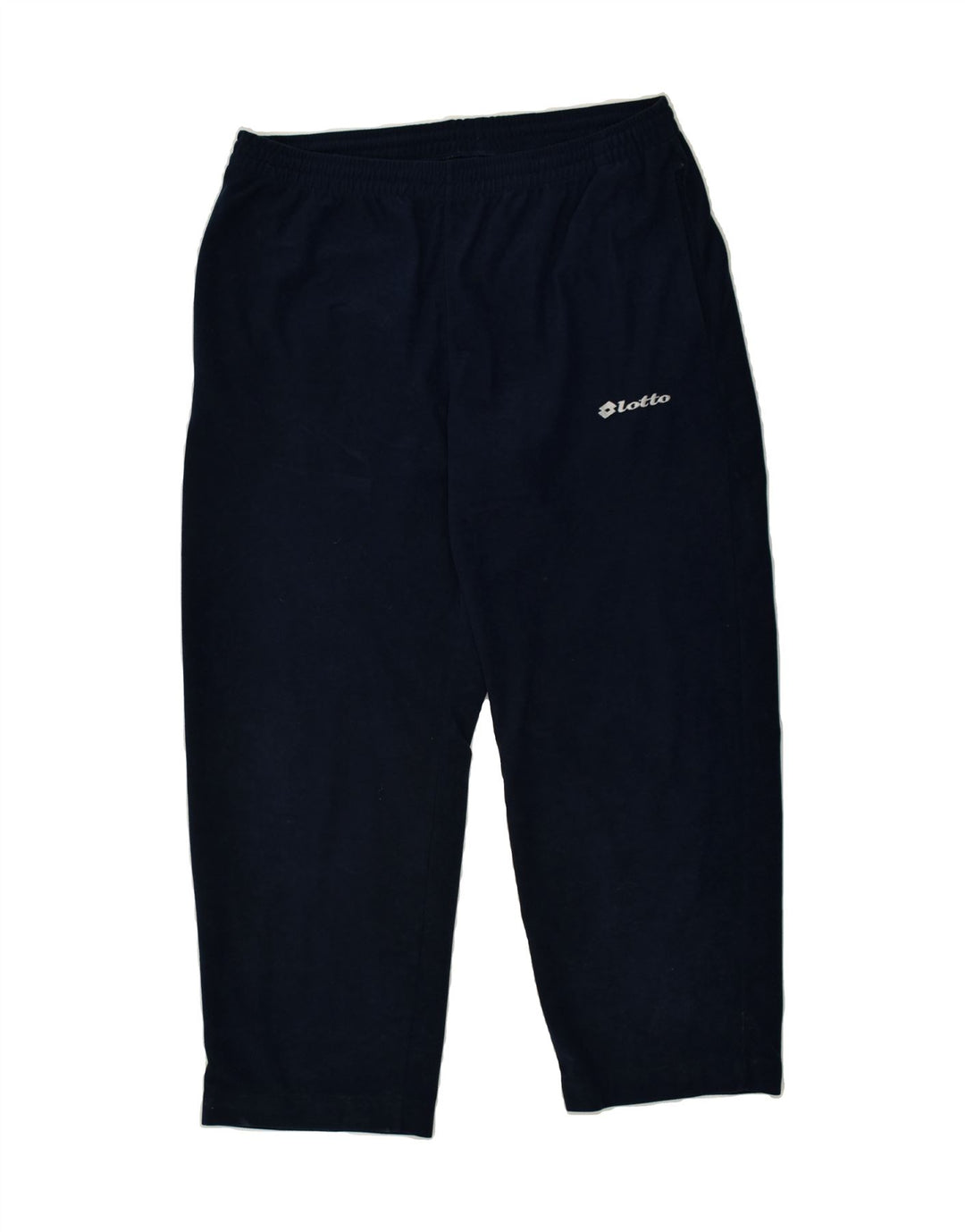 LOTTO Mens Tracksuit Trousers UK 44/48 Large Navy Blue Polyester | Vintage Lotto | Thrift | Second-Hand Lotto | Used Clothing | Messina Hembry 