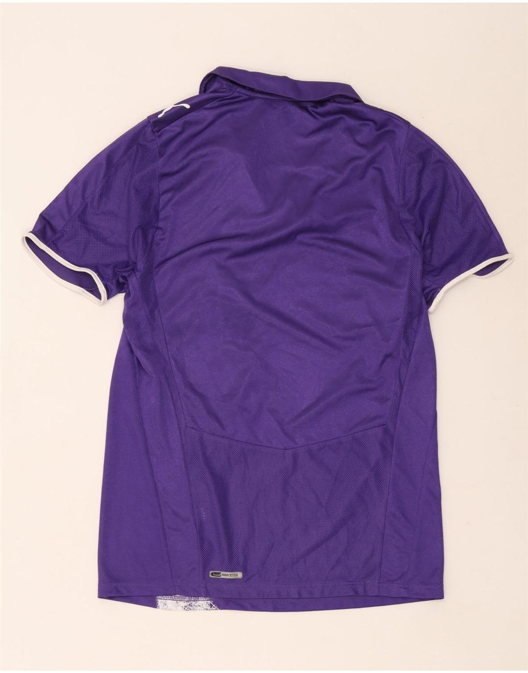 Puma Mens Polo Shirt Medium Purple Colourblock