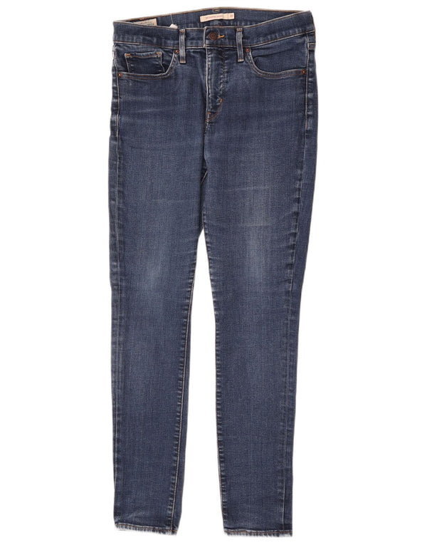 Levi's Womens 711 Shaping Skinny Jeans W31 L30 Blue Cotton