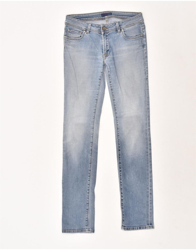 TRUSSARDI Womens Skinny Jeans W30 L31 Blue Cotton | Vintage Trussardi | Thrift | Second-Hand Trussardi | Used Clothing | Messina Hembry 