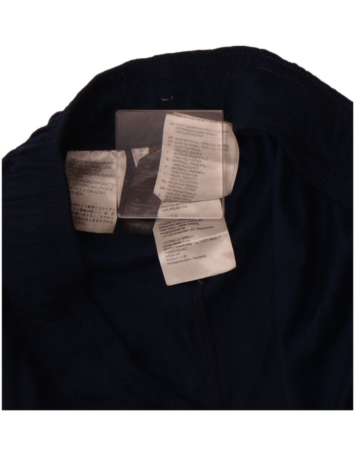 ADIDAS Mens Tracksuit Trousers UK 44/46 Large  Navy Blue Polyester
