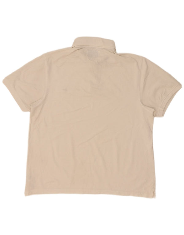 Jack Wills Mens Classic Fit Polo Shirt 2XL White Cotton