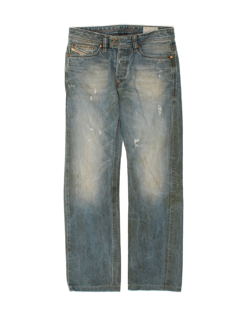 DIESEL Mens Viker-R-Box Regular Straight Jeans W30 L32 Blue Cotton | Vintage Diesel | Thrift | Second-Hand Diesel | Used Clothing | Messina Hembry 
