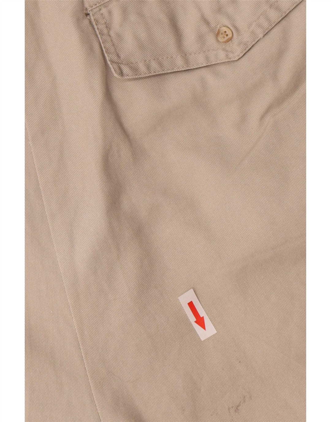 Emonite Womens High Waist Cargo Shorts Large W26 Grey Cotton