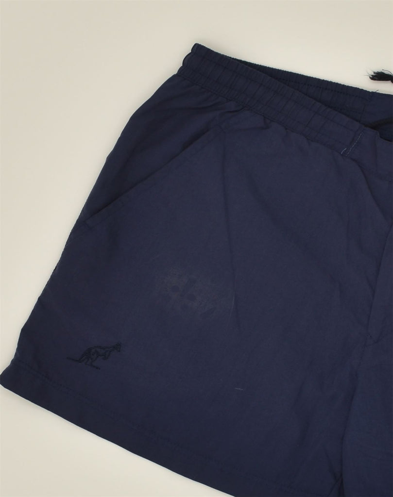 AUSTRALIAN Mens Sport Shorts XL Navy Blue Cotton | Vintage AUSTRALIAN | Thrift | Second-Hand AUSTRALIAN | Used Clothing | Messina Hembry 