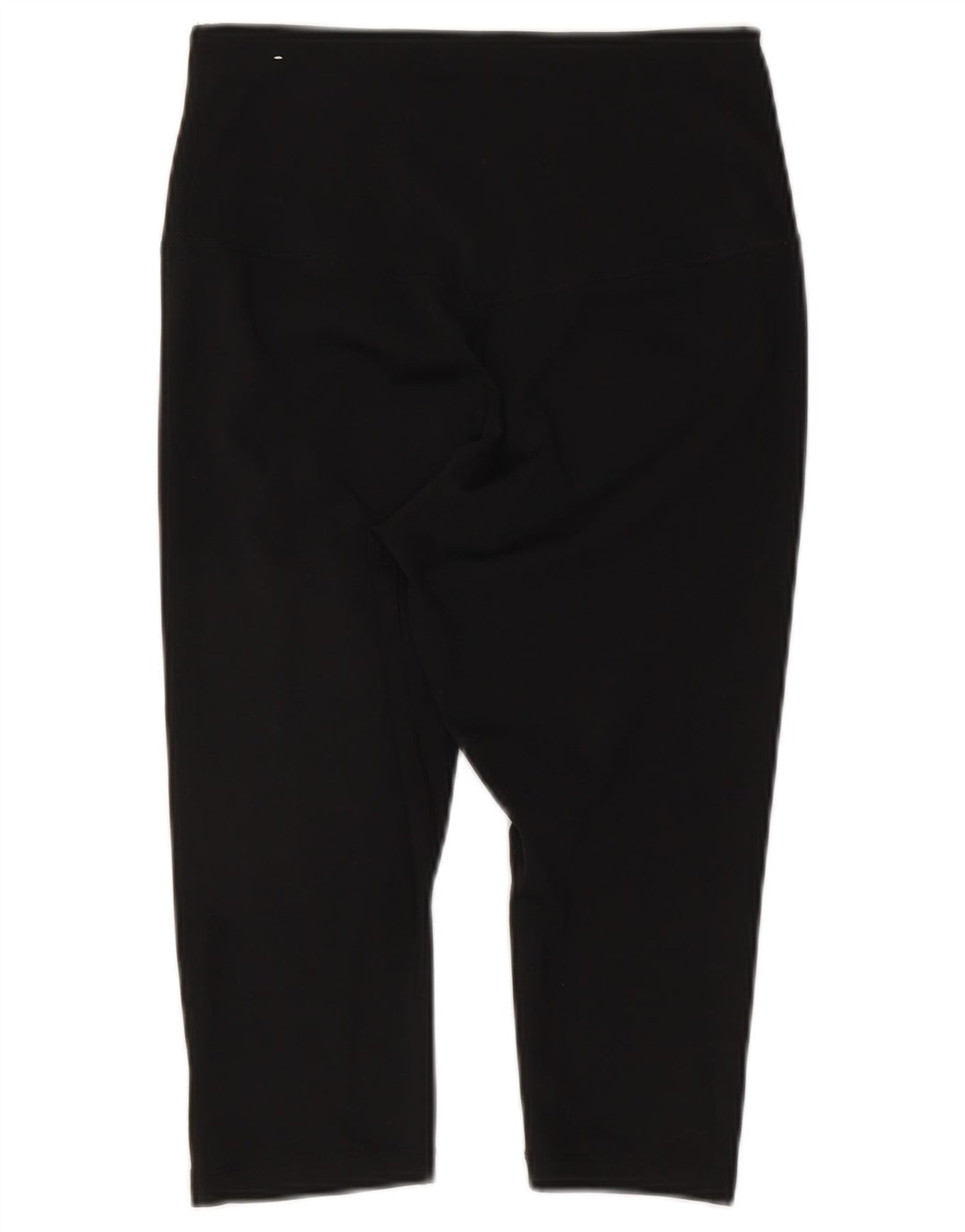 Nike Womens Dri Fit Capri Leggings UK 12 Medium Black Polyester